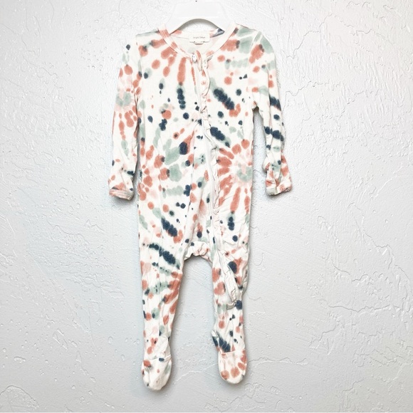 Angel Dear Tie Dye Footie 3-6 months - Picture 1 of 5
